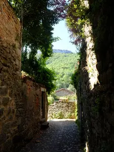 Le causse vu depuis la rue Bombcul 