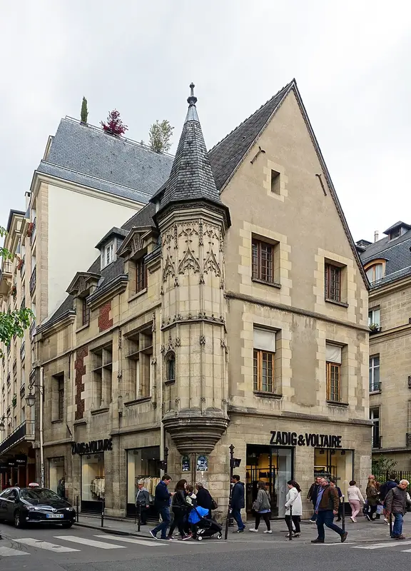 L'Hôtel Hérouet dans le quartier du marais