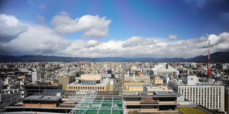 Landscape view of Kyoto