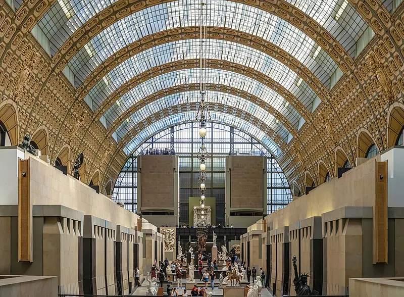 Le hall d'accueil du Musée d'Orsay